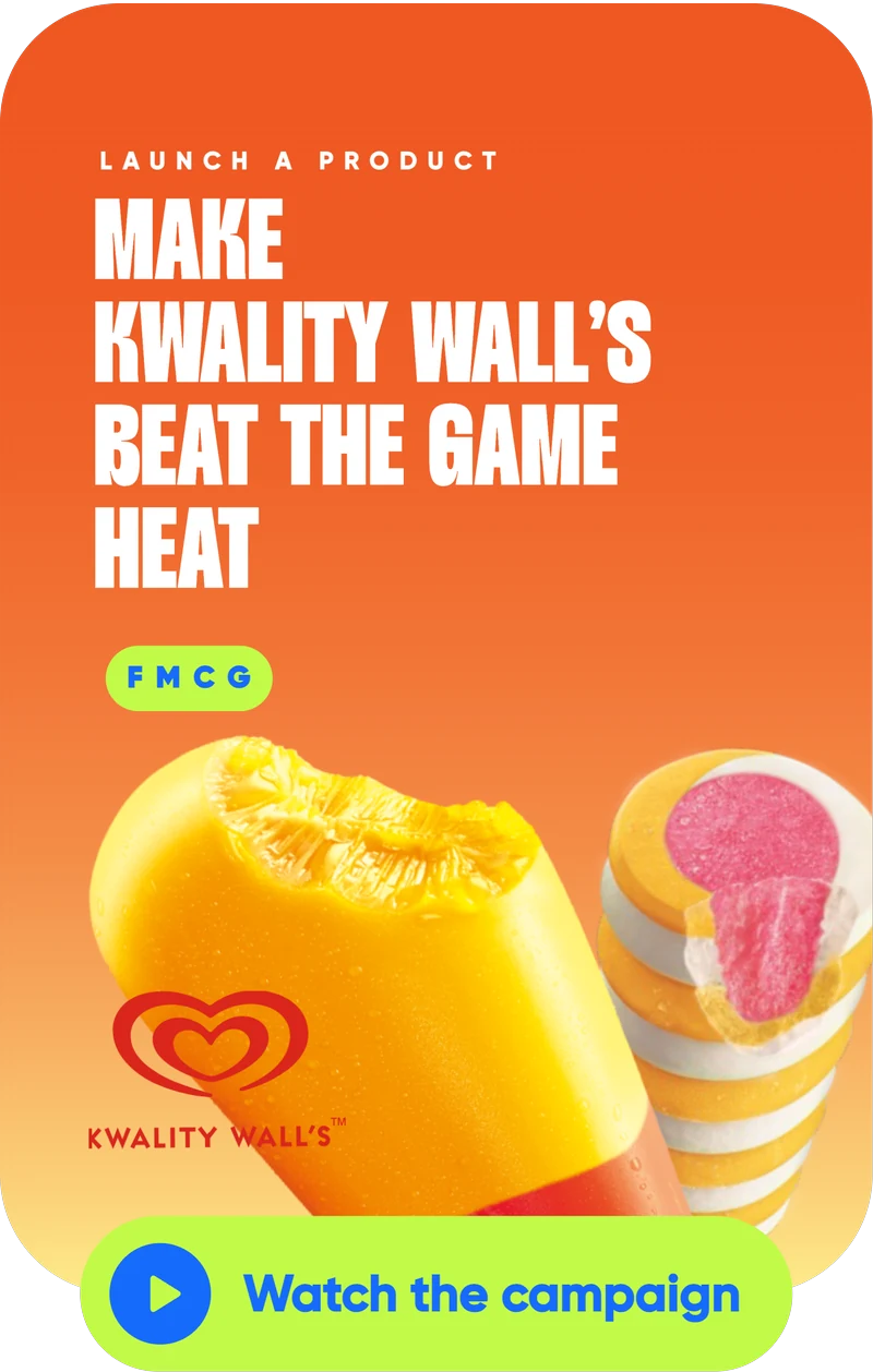 Kwality Walls case study: MAKE KWALITY WALL’S BEAT THE GAME HEAT