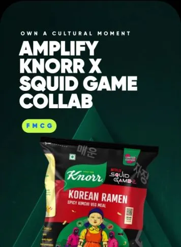 Knorr x Squid Game case study card